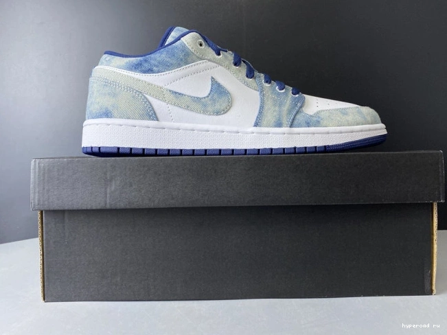 1 CZ8455-100 Low Washed Denim Air Jordan 1206